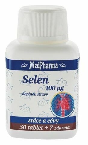 MedPharma Selen 100μg 37 tablet porovnat ceny