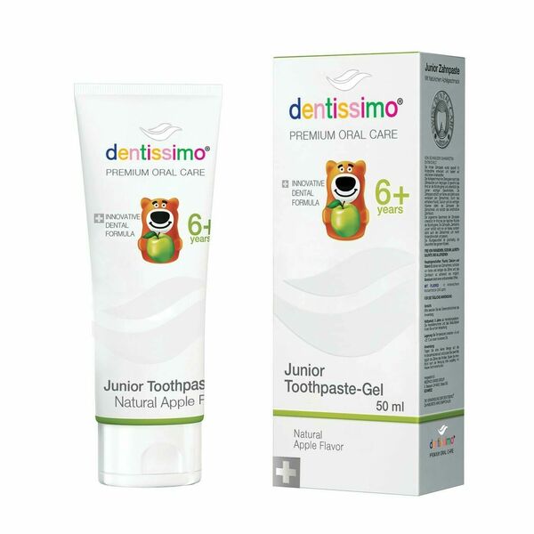Dentissimo® švýcarská zubní pasta Junior 6+ let 50ml porovnat ceny