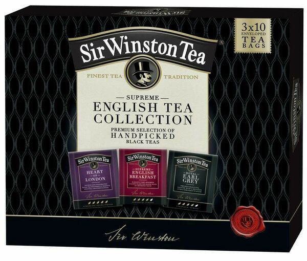 Sir Winston Tea  Sir Winston Collection box sada čajů 10x3 druhy porovnat ceny