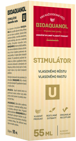 Bioaquanol U stimulátor vlas.růstu 55ml porovnat ceny