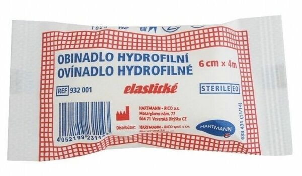Hartmann  Hydrofilní obinadlo elastické sterilní 6cmx4m 1ks porovnat ceny