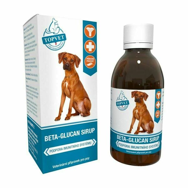 Topvet For Pets Beta-glucan sirup pro psy 200 ml porovnat ceny