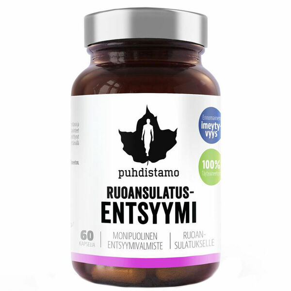 Puhdistamo Digestive Enzymes (Trávicí enzymy) 60 kapslí porovnat ceny