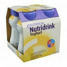 Nutridrink Yoghurt vanilka+citrón perorální roztok 4x200ml porovnat ceny
