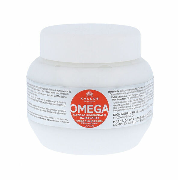 KALLOS Cosmetics Omega maska na vlasy 275ml porovnat ceny