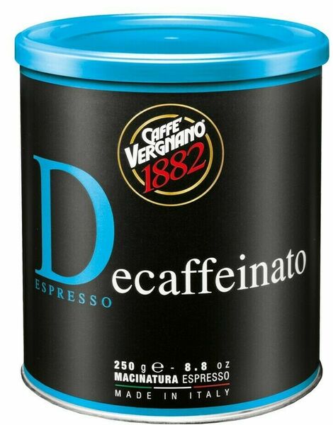 Vergnano Dec Káva mletá bezkofeinová 250g porovnat ceny