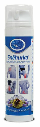 Sněhurka chladivý gel s kostivalem a kaštanem 200ml porovnat ceny