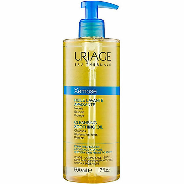 URIAGE Xémose zklidňující čisticí olej na obličej a tělo 500 ml porovnat ceny