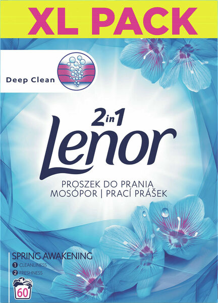 Lenor 2v1 prací prášek, Spring Awakening (60 pracích dávek), 3,9kg porovnat ceny