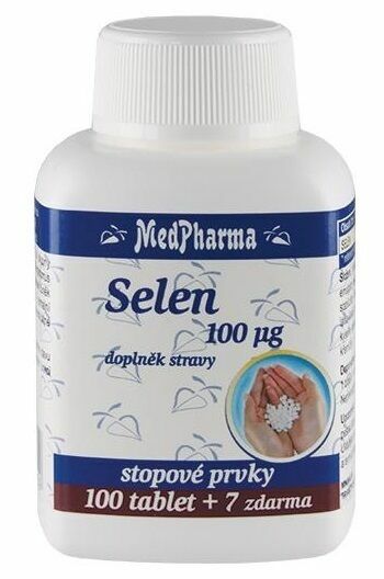 MedPharma Selen 100μg 107 tablet porovnat ceny