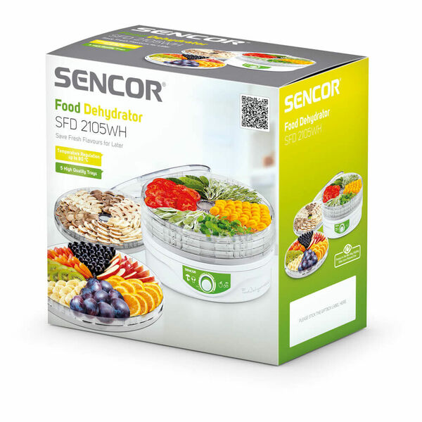 SENCOR sušička ovoce SFD 2105WH porovnat ceny