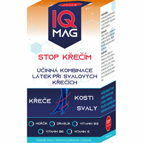IQ MAG Stop křečím 60 tablet porovnat ceny