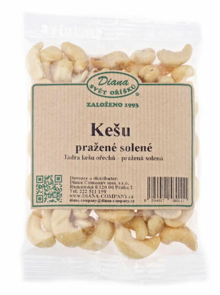 Diana Company Kešu pražené solené 500g porovnat ceny