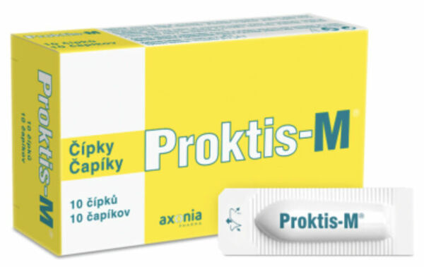 Proktis-M rektální čípky 10x2g porovnat ceny