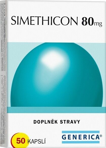 Generica Simethicon 80mg 50 kapslí porovnat ceny