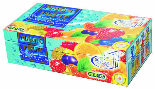 Vitto Tea  VITTO Magic Fruit Kazeta ovocný mix n.s. 80x2g porovnat ceny