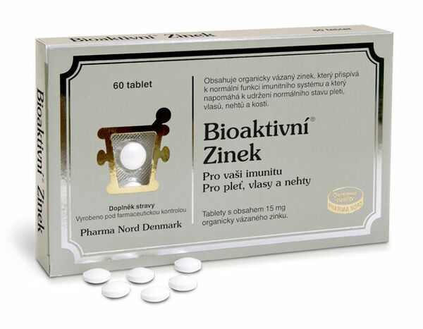 Bioaktivní Zinek 60 tablet porovnat ceny