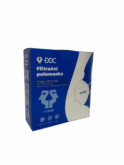 Respirátor FFP2 - DOC 10ks porovnat ceny