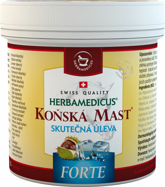 Herbamedicus Koňská mast Forte chladivá 250ml porovnat ceny