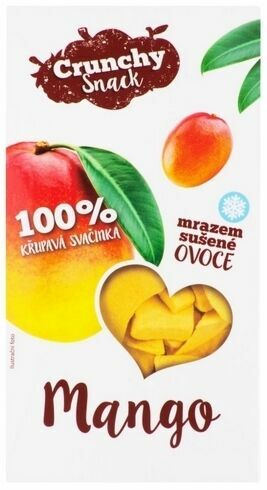 Crunchy snack  ROYAL PHARMA® Mango sušené mrazem 20g porovnat ceny