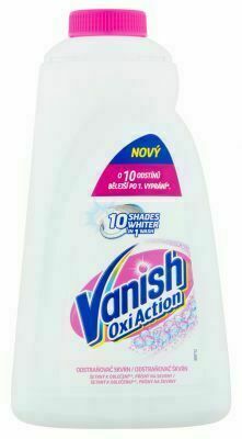 Vanish Oxi action Tekutý odstraňovač skvrn pro bělení 1,5l porovnat ceny