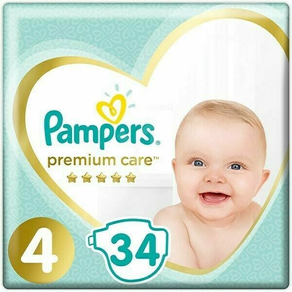 Pampers Premium Care S4 (9-14kg) 34ks porovnat ceny