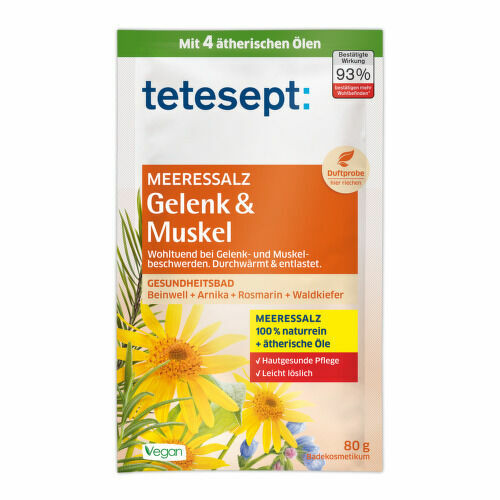 Tetesept Mořská sůl Svaly a klouby 80g porovnat ceny