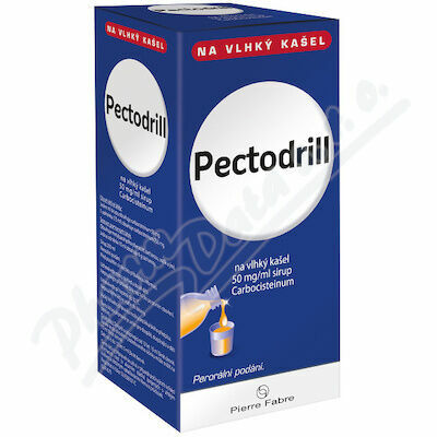 PECTODRILL NA VLHKÝ KAŠEL 50MG/ML sirup 200ML II porovnat ceny