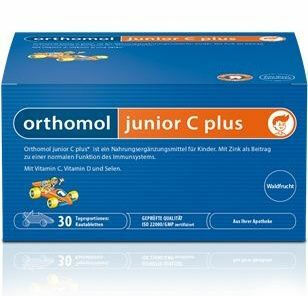 Orthomol Junior C plus mandarinka 30 denních dávek porovnat ceny