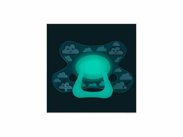 Difrax Anatomický dudlík Glow in the Dark 6+ porovnat ceny