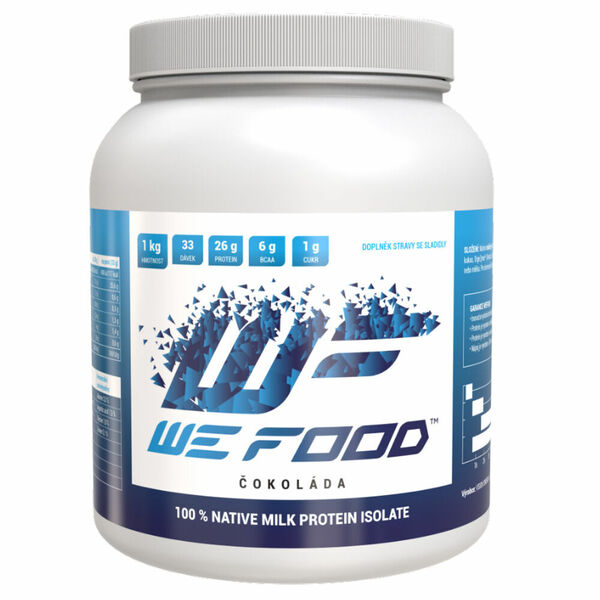 WEFOOD nativní mléčný protein čokoláda 1000 g porovnat ceny