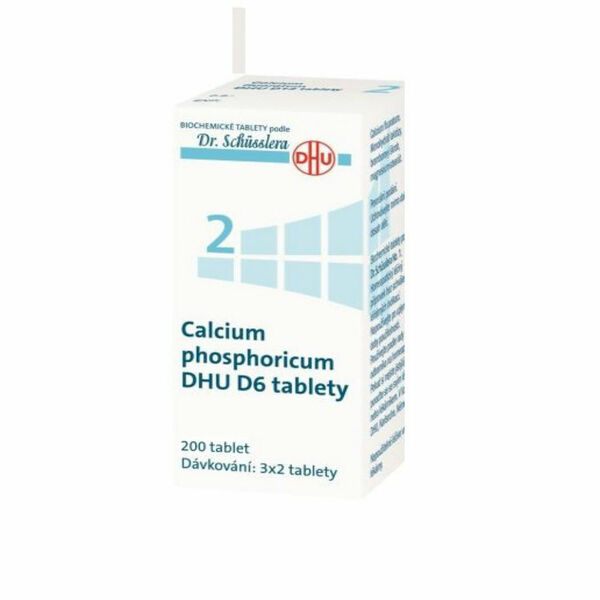 DR. SCHÜSSLERA Calcium phosphoricum DHU D6 No.2 200 tablet porovnat ceny
