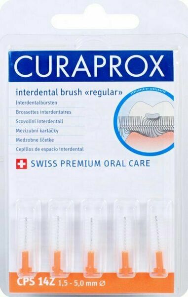 CURAPROX CPS 14 Z Regular mezizubní kartáček 5ks porovnat ceny