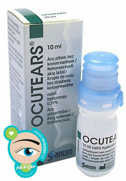 Ocutears zvlhčující oční kapky 10ml porovnat ceny