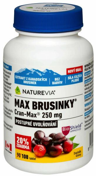 Swiss NatureVia Max Brusinky Cran-Max 90+18 tablet porovnat ceny