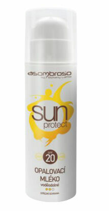 Asombroso Opalovací mléko SPF20 200ml porovnat ceny