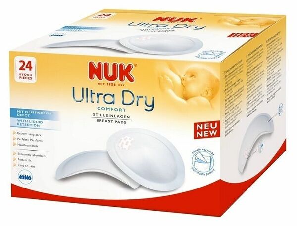 NUK Prsní polštářky 24ks Ultra Dry Comfort 252079 porovnat ceny