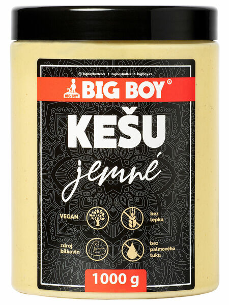 BIG BOY Kešu krém jemný 1000g porovnat ceny