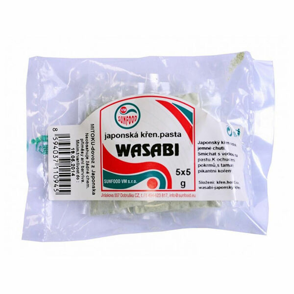 Wasabi, japonský křen v prášku porovnat ceny