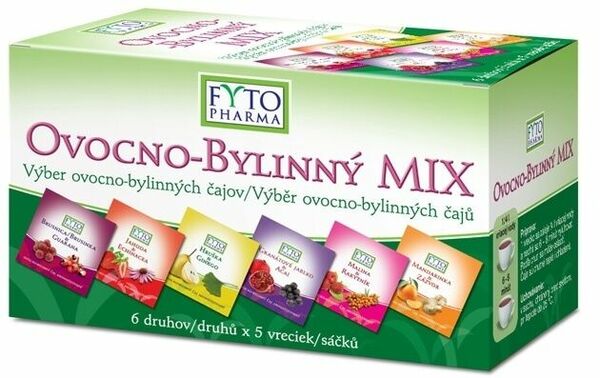 Fytopharma Ovocno-bylinný Mix n.s. 30x2g porovnat ceny