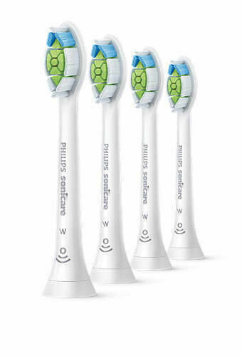 Philips Sonicare W Optimal White Hlavice sonického kartáčku standardní velikost HX6064/10 4ks porovnat ceny