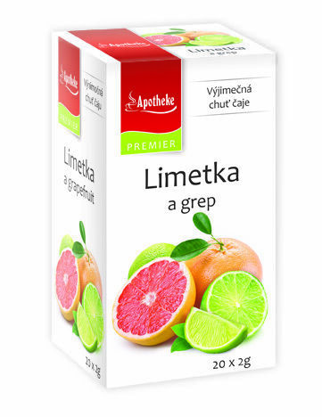 Apotheke Limetka a grep čaj 20x2g porovnat ceny