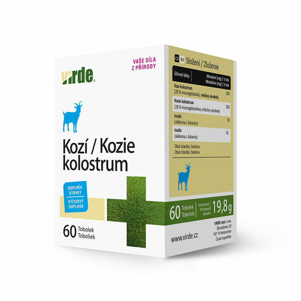 VIRDE Kozí kolostrum 60 tablet porovnat ceny