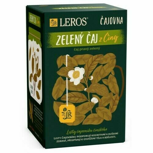 LEROS Čajovna Zelený čaj n.s.20x2g porovnat ceny