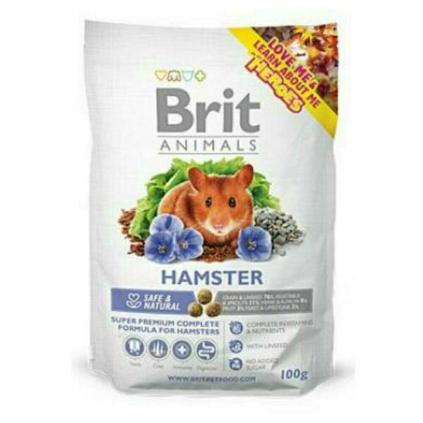 BRIT Animals Hamster Complete 100 g porovnat ceny