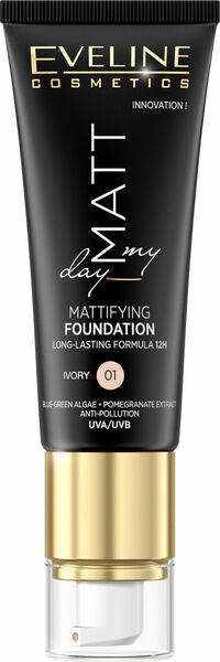 Eveline Cosmetics  Eveline Matt My Day - matující make-up - 01 Ivory 40ml porovnat ceny