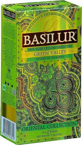 BASILUR Orient Green Valley nepřebal 25x1,5g porovnat ceny