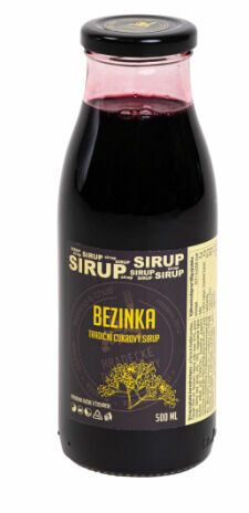 Hradecké delikatesy Bezinkový sirup z plodů 500ml porovnat ceny