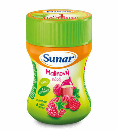Sunárek rozpustný nápoj malinový 200g (bez sacharózy) porovnat ceny