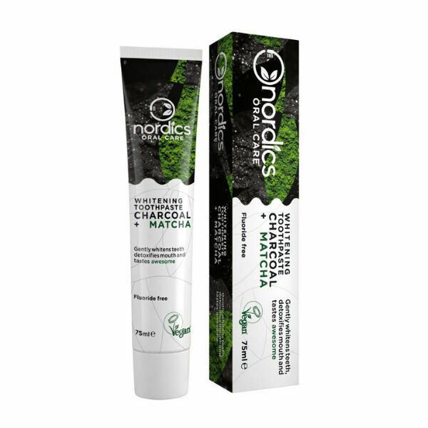 NORDICS Zubní pasta aktivní uhlí + matcha 75ml porovnat ceny
